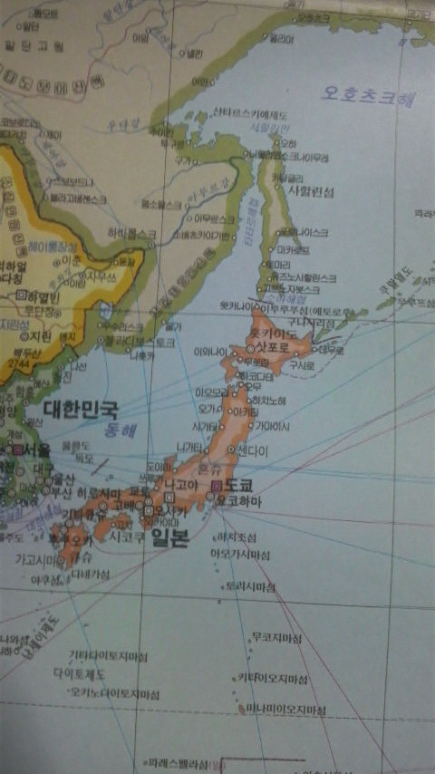 Korea-map